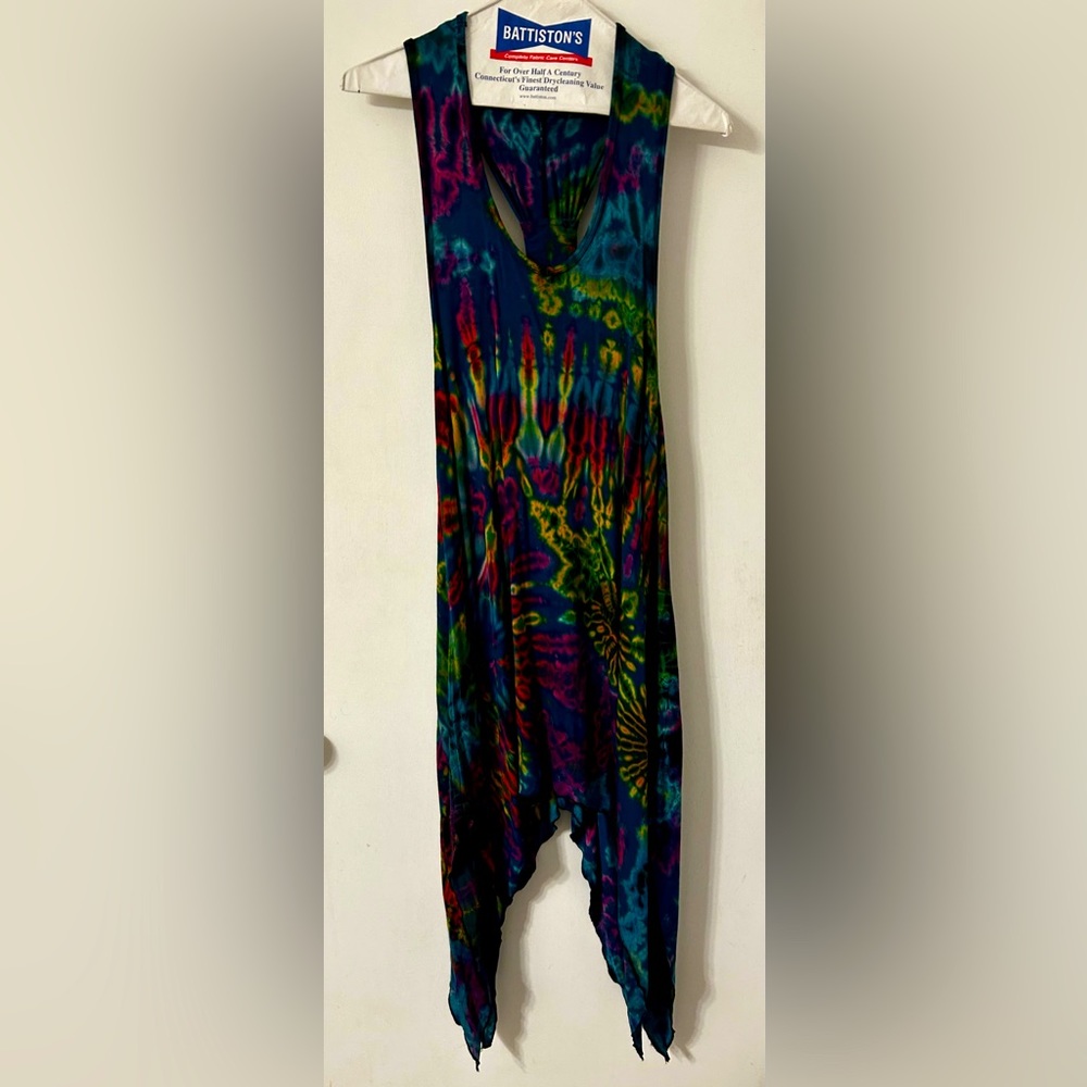 Jayli OS Tie Dye Sundress - Picture 6 of 6
